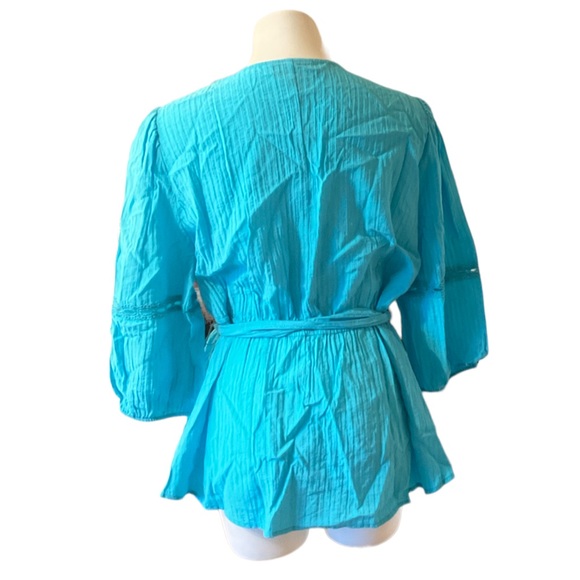 Lane Bryant Blue Swim Coverup Size 18 - Picture 2 of 4